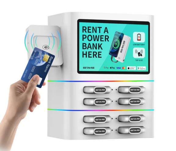 Chesco Automated Charging Kiosk In Use